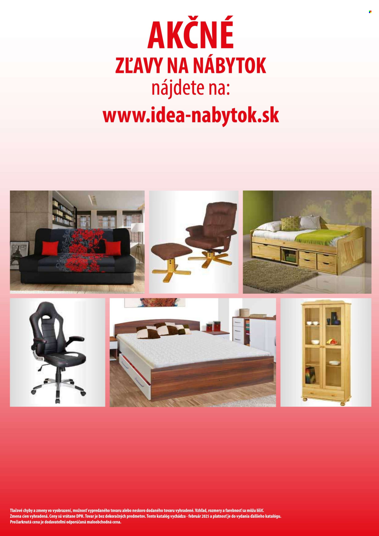 Leták IDEA nábytok. Strana 122