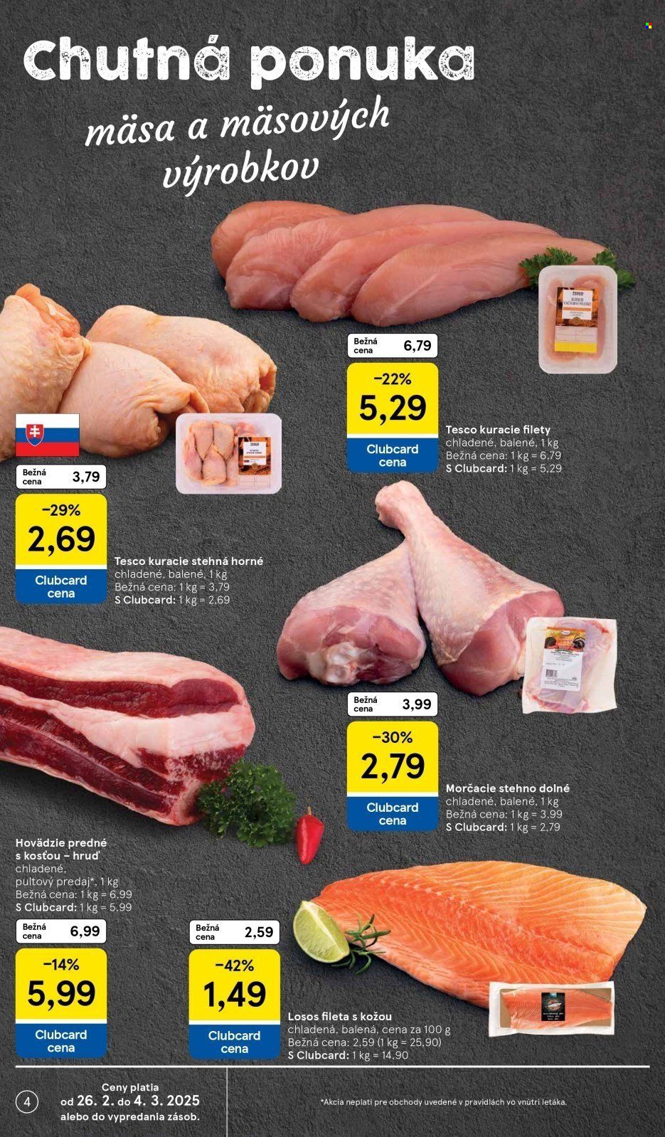 Leták TESCO - 26.2.2025 - 4.3.2025. Strana 4