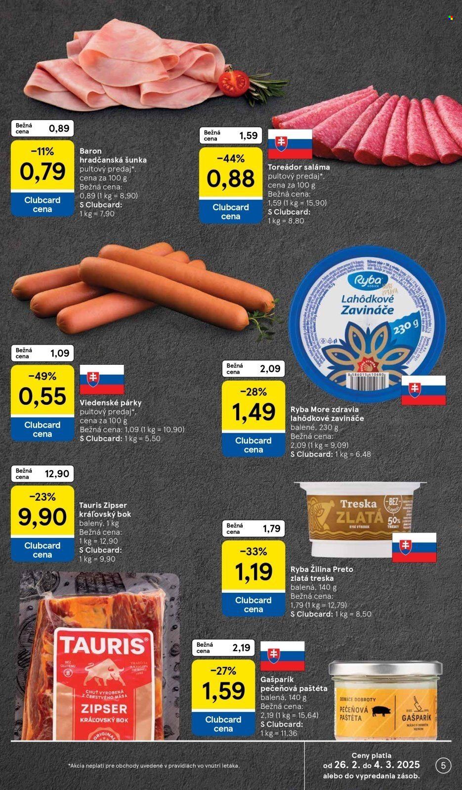 Leták TESCO - 26.2.2025 - 4.3.2025. Strana 5