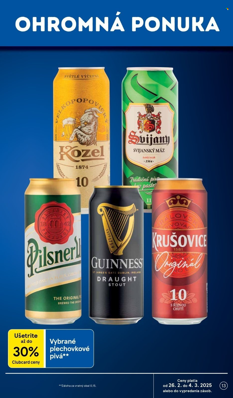 Leták TESCO - 26.2.2025 - 4.3.2025. Strana 13