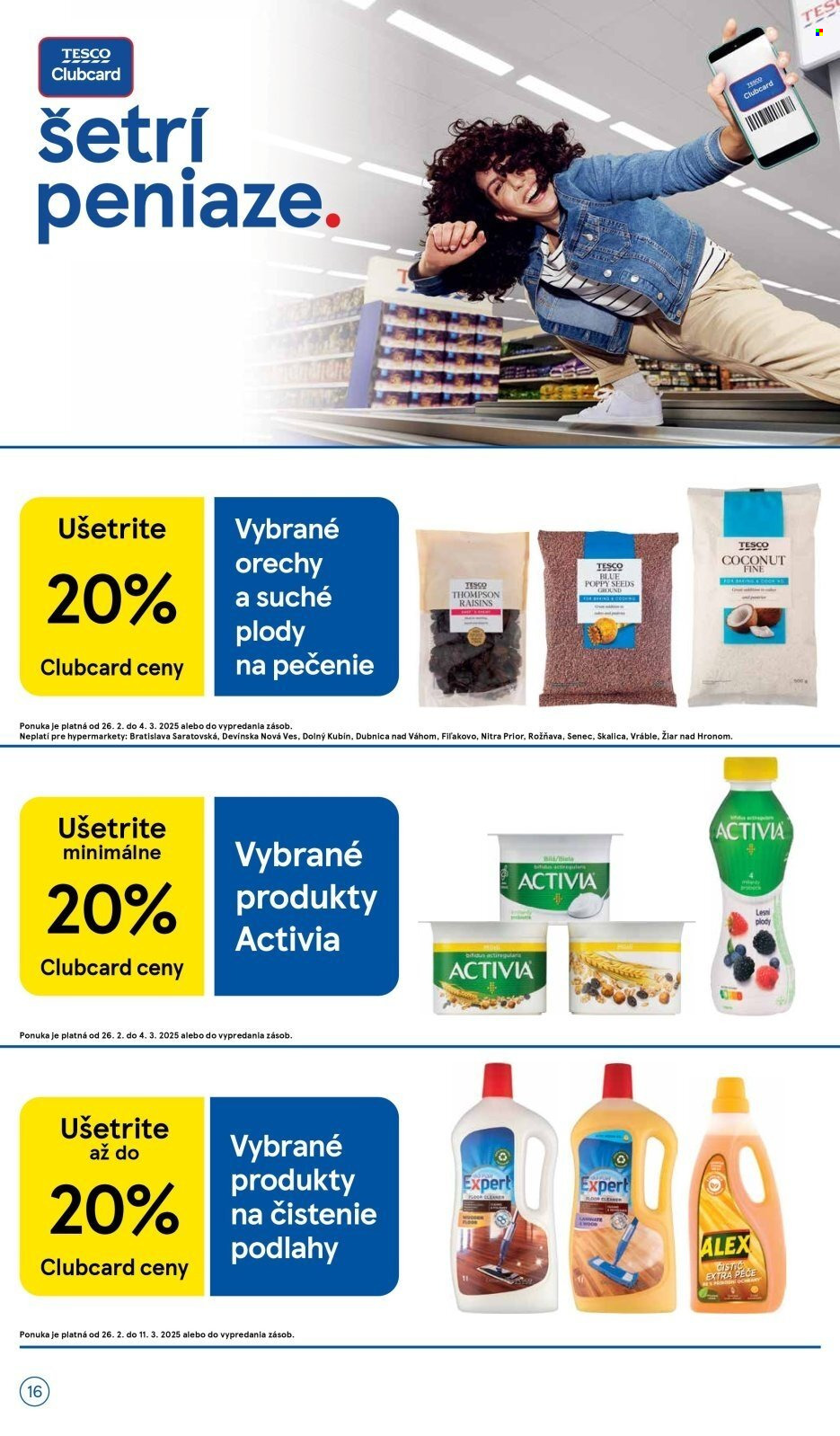 Leták TESCO - 26.2.2025 - 4.3.2025. Strana 16