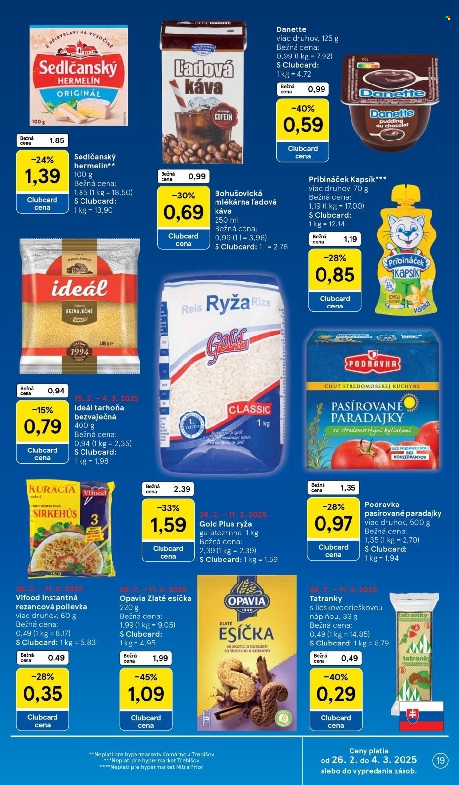 Leták TESCO - 26.2.2025 - 4.3.2025. Strana 19