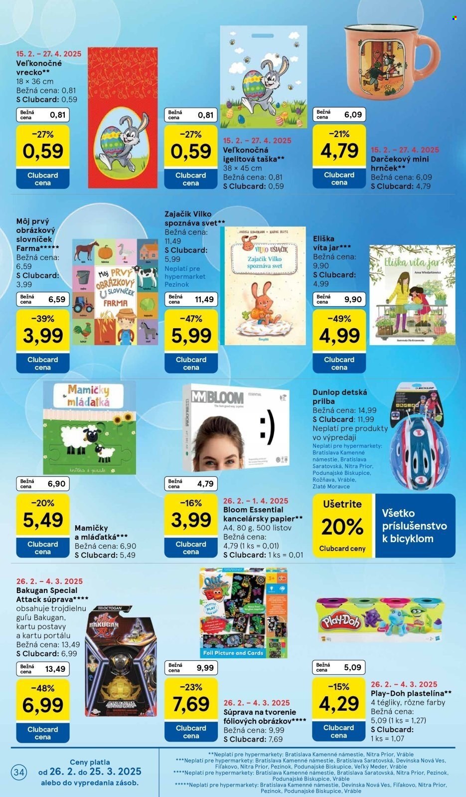 Leták TESCO - 26.2.2025 - 4.3.2025. Strana 34