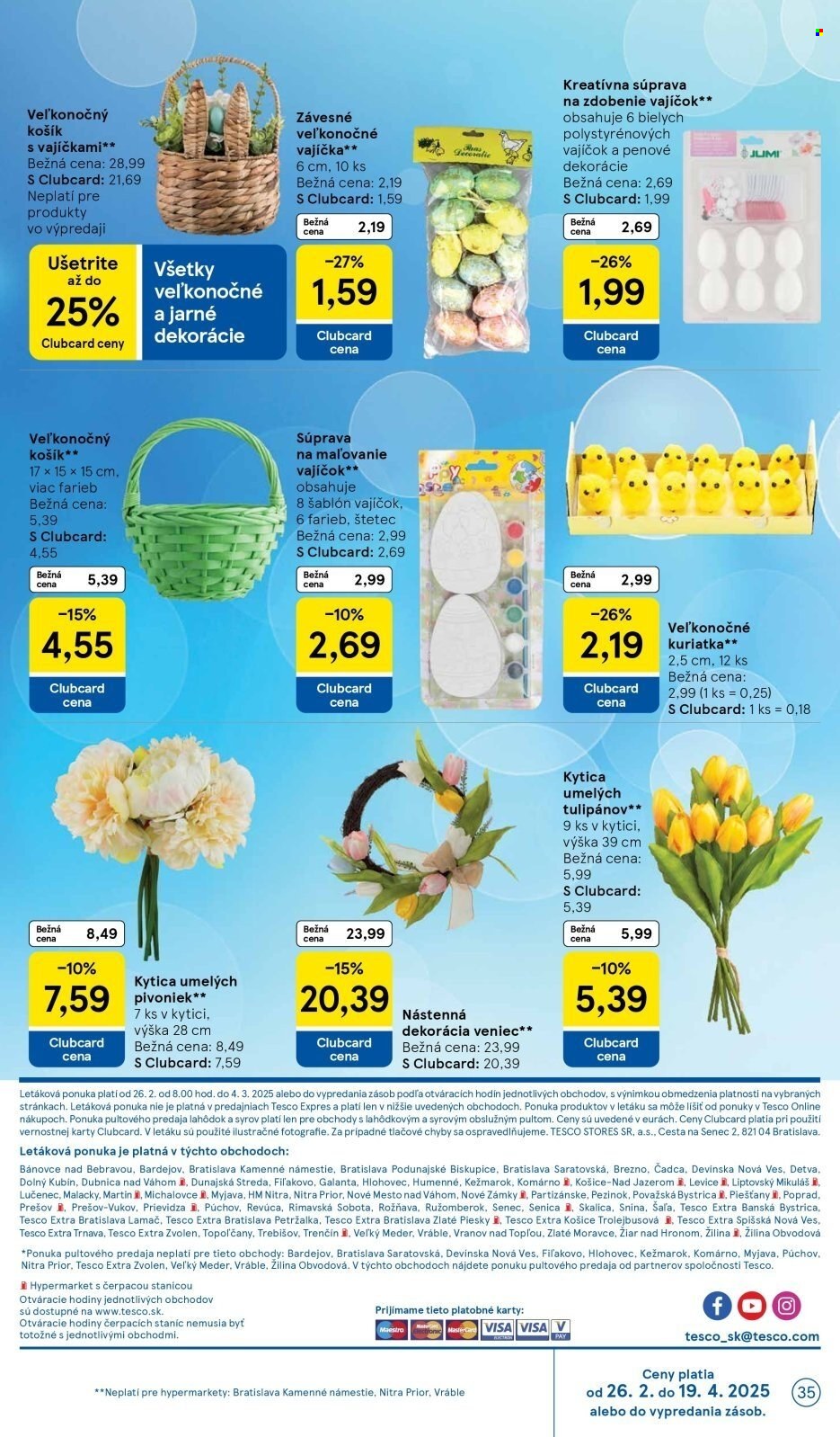 Leták TESCO - 26.2.2025 - 4.3.2025. Strana 35