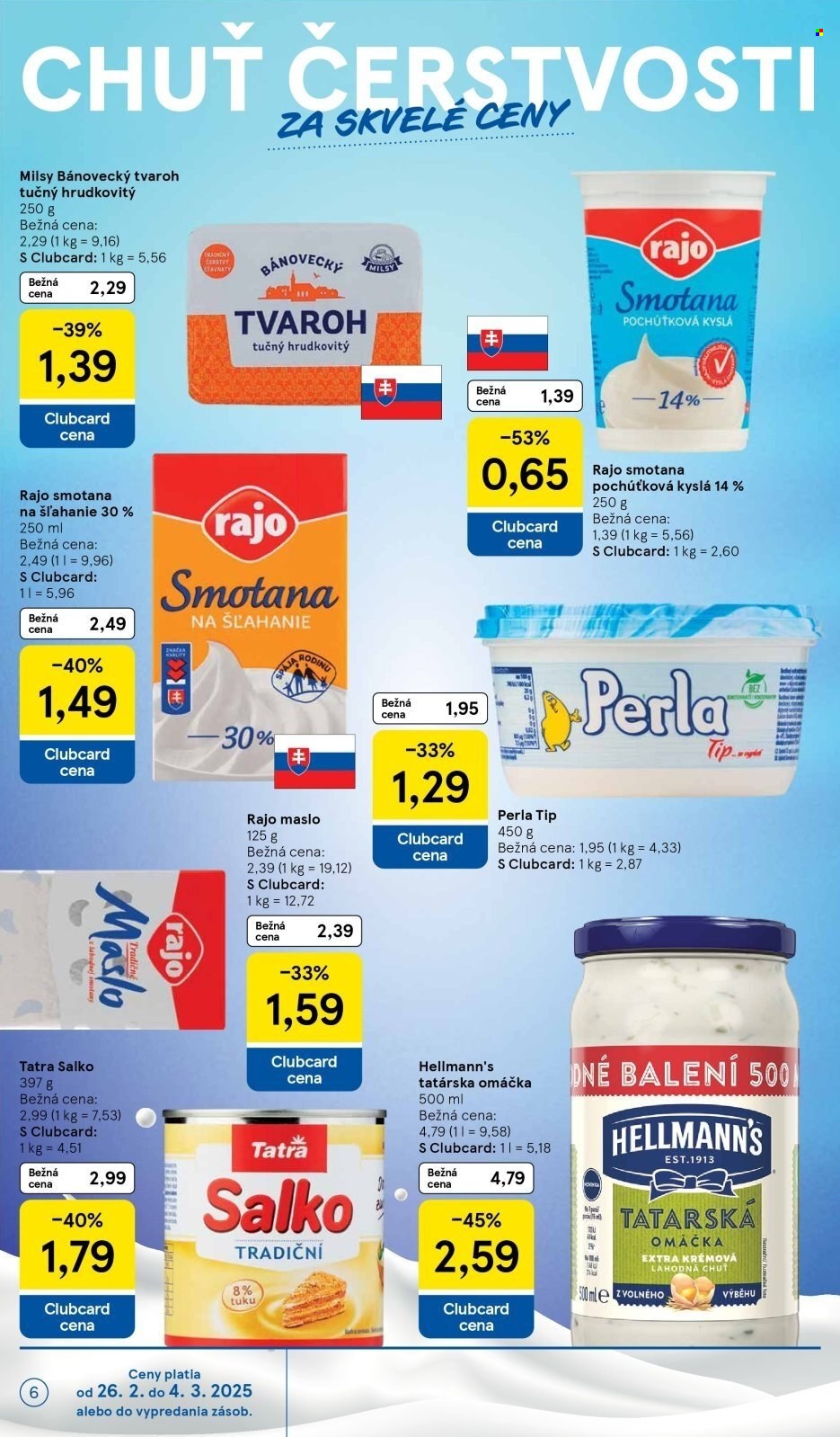 Leták TESCO supermarket - 26.2.2025 - 4.3.2025. Strana 6