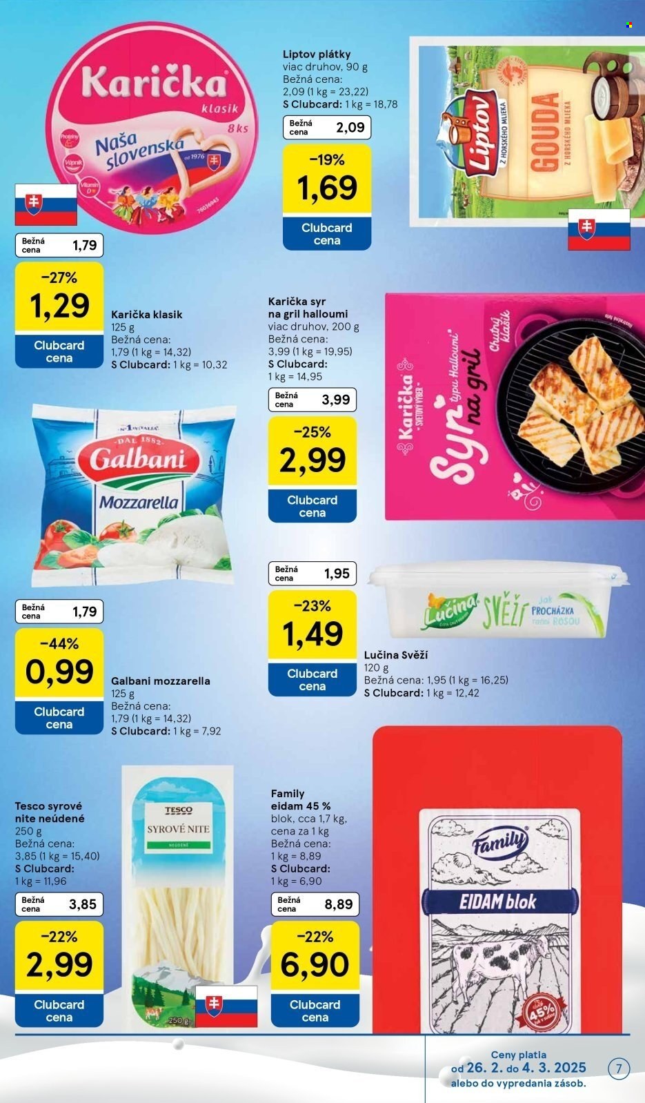 Leták TESCO supermarket - 26.2.2025 - 4.3.2025. Strana 7