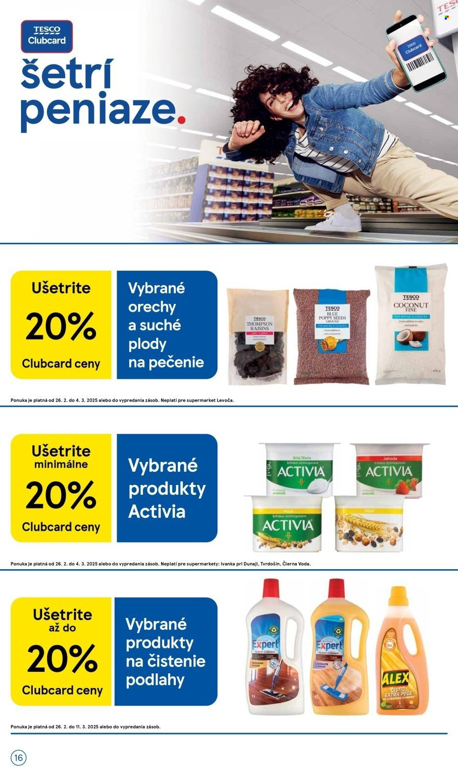 Leták TESCO supermarket - 26.2.2025 - 4.3.2025. Strana 16