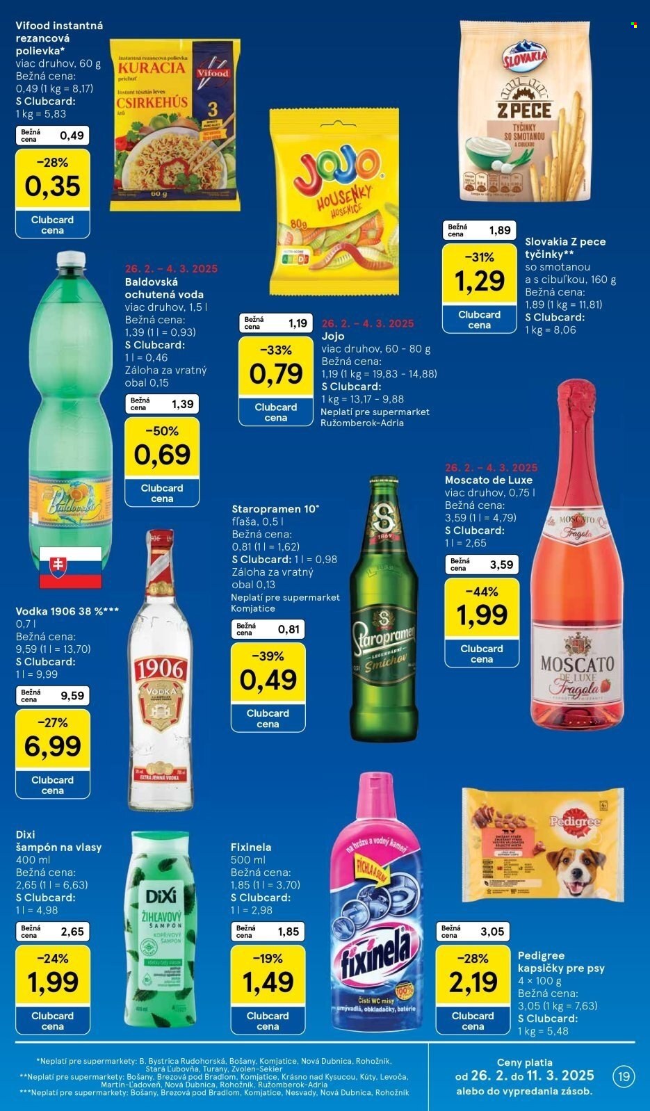 Leták TESCO supermarket - 26.2.2025 - 4.3.2025. Strana 19