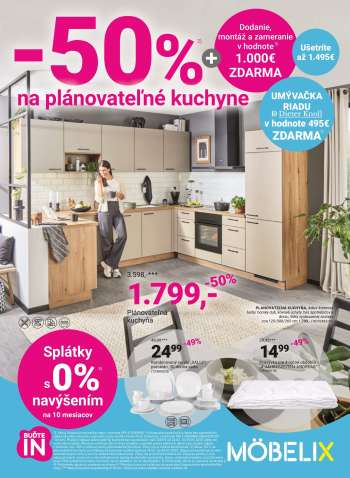 Leták Möbelix - 24.2.2025 - 9.3.2025.