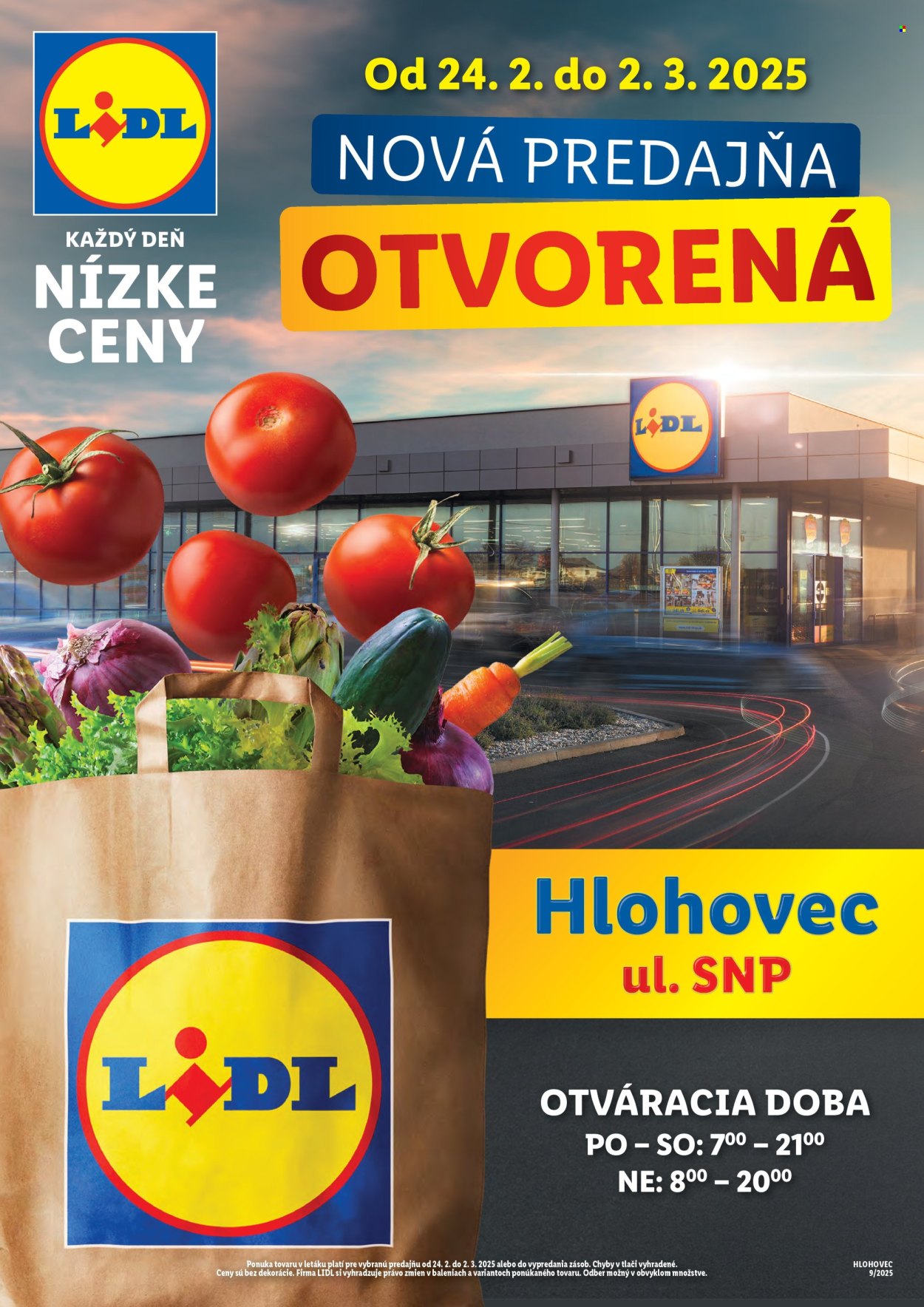 Leták Lidl - 24.2.2025 - 2.3.2025. Strana 1
