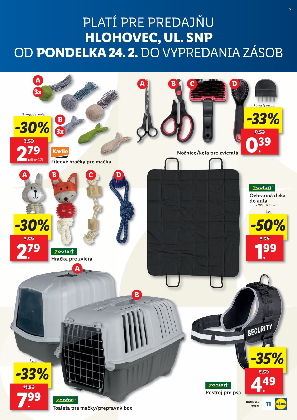 Leták Lidl - 24.2.2025 - 2.3.2025. Strana 11