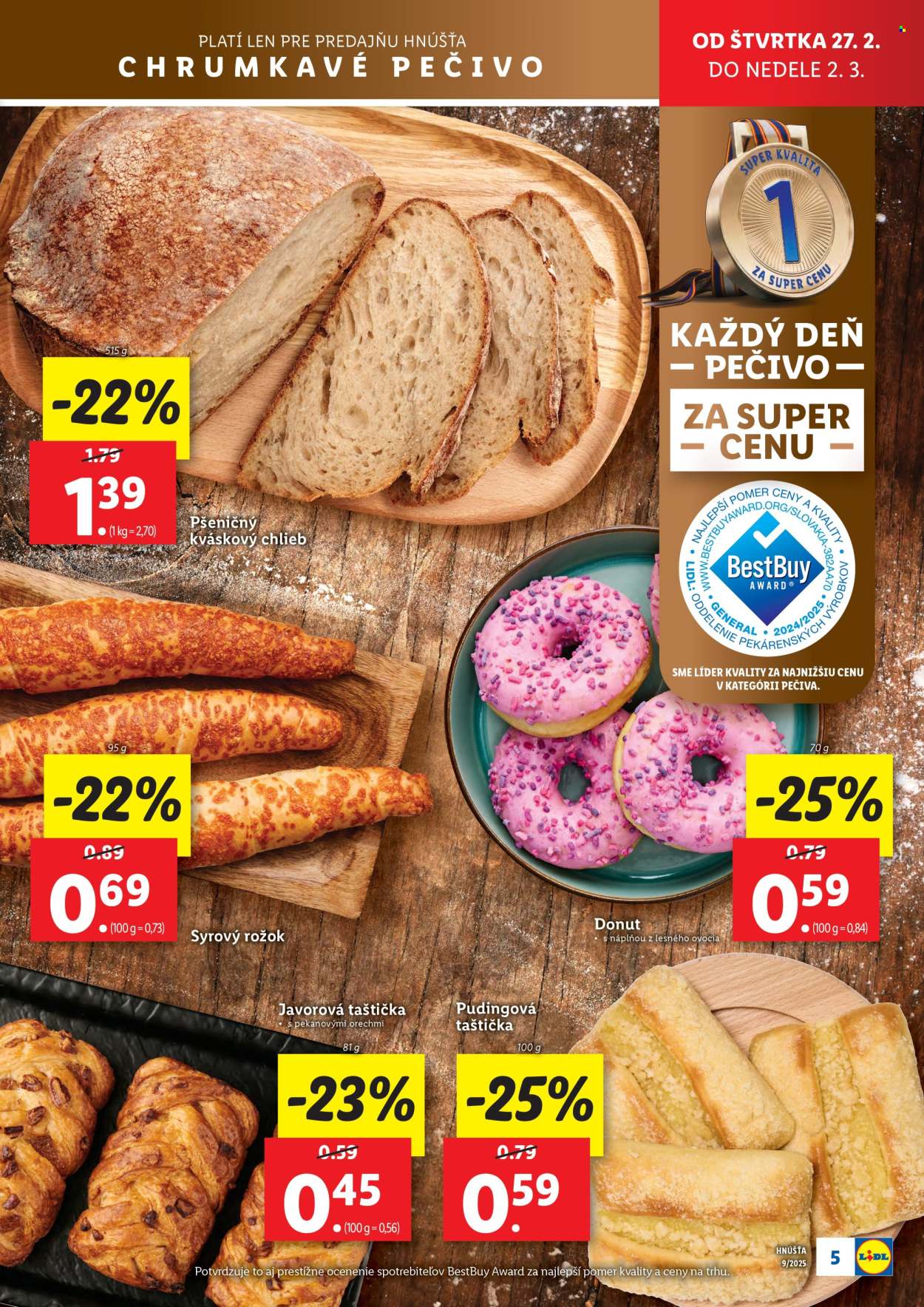 Leták Lidl - 27.2.2025 - 2.3.2025. Strana 5