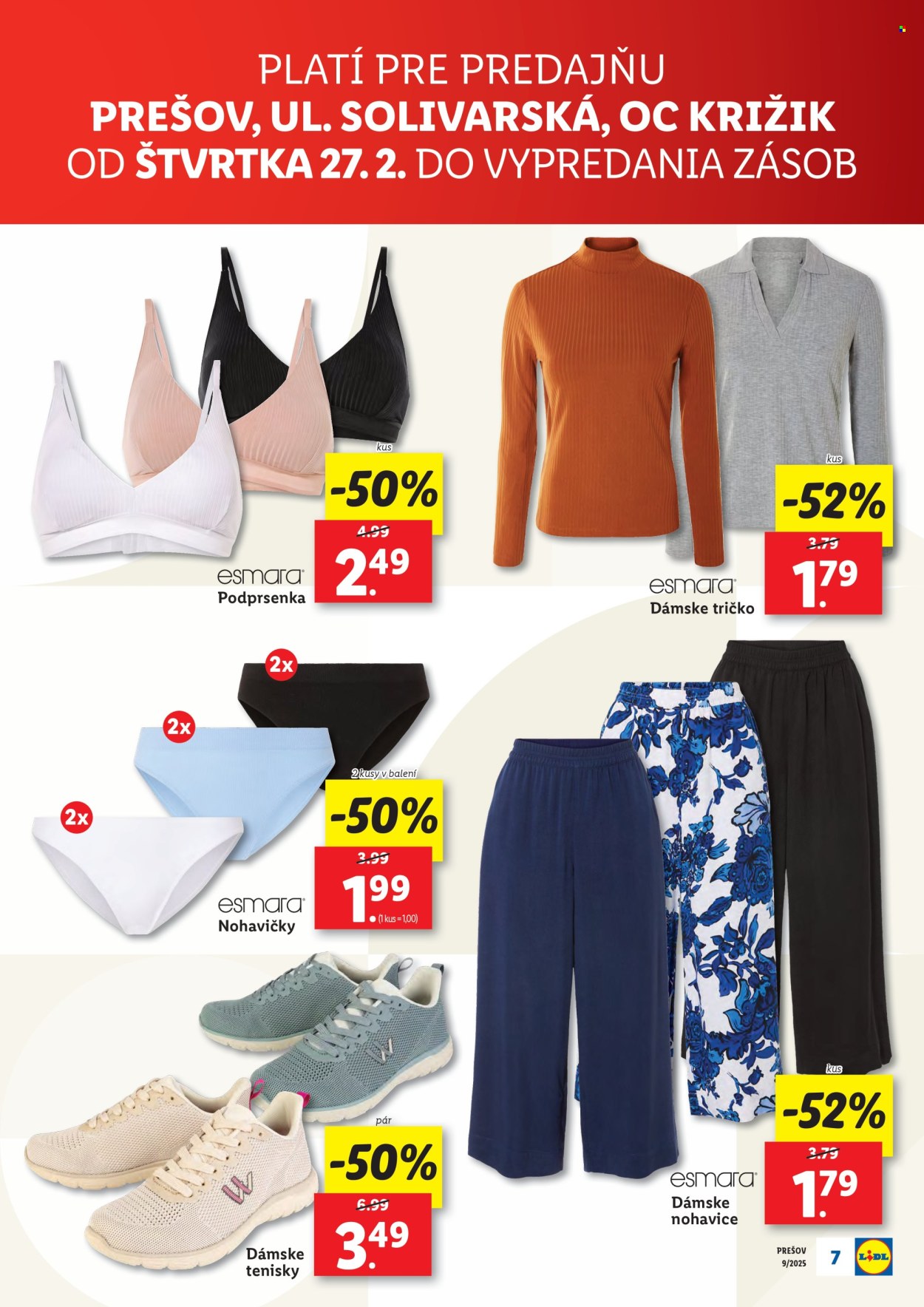 Leták Lidl - 27.2.2025 - 2.3.2025. Strana 7