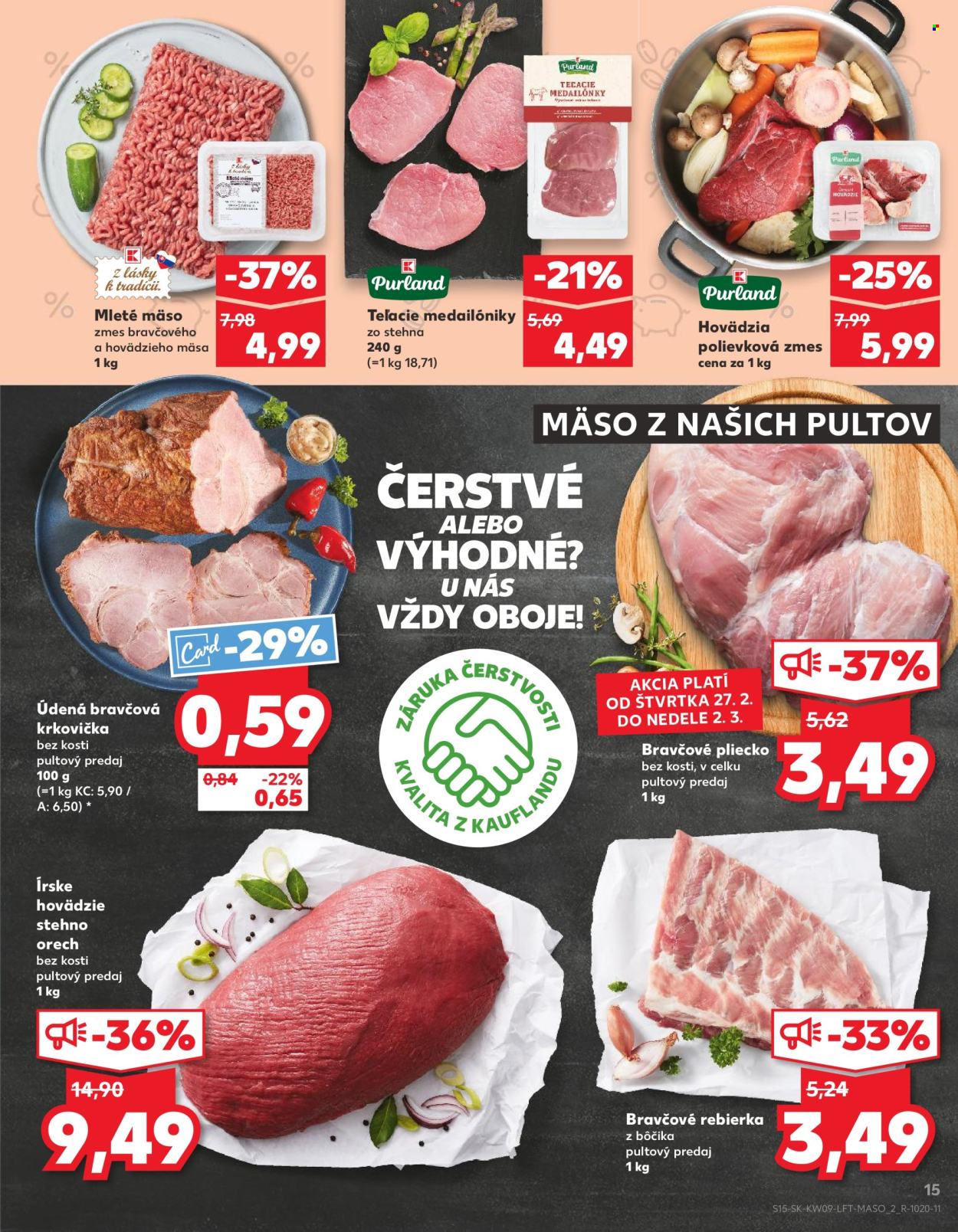 Leták Kaufland - 27.2.2025 - 5.3.2025. Strana 15