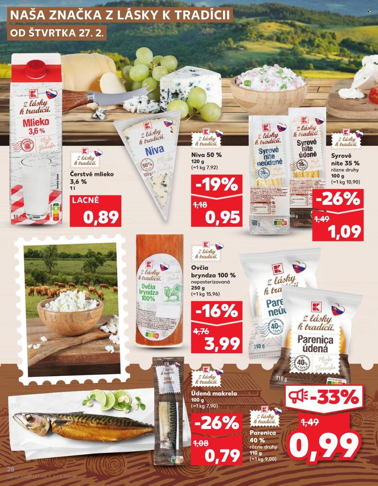 Leták Kaufland - 27.2.2025 - 5.3.2025. Strana 28