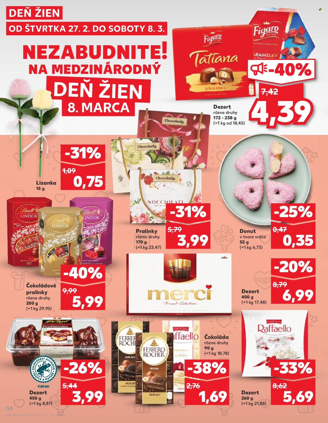 Leták Kaufland - 27.2.2025 - 5.3.2025. Strana 34