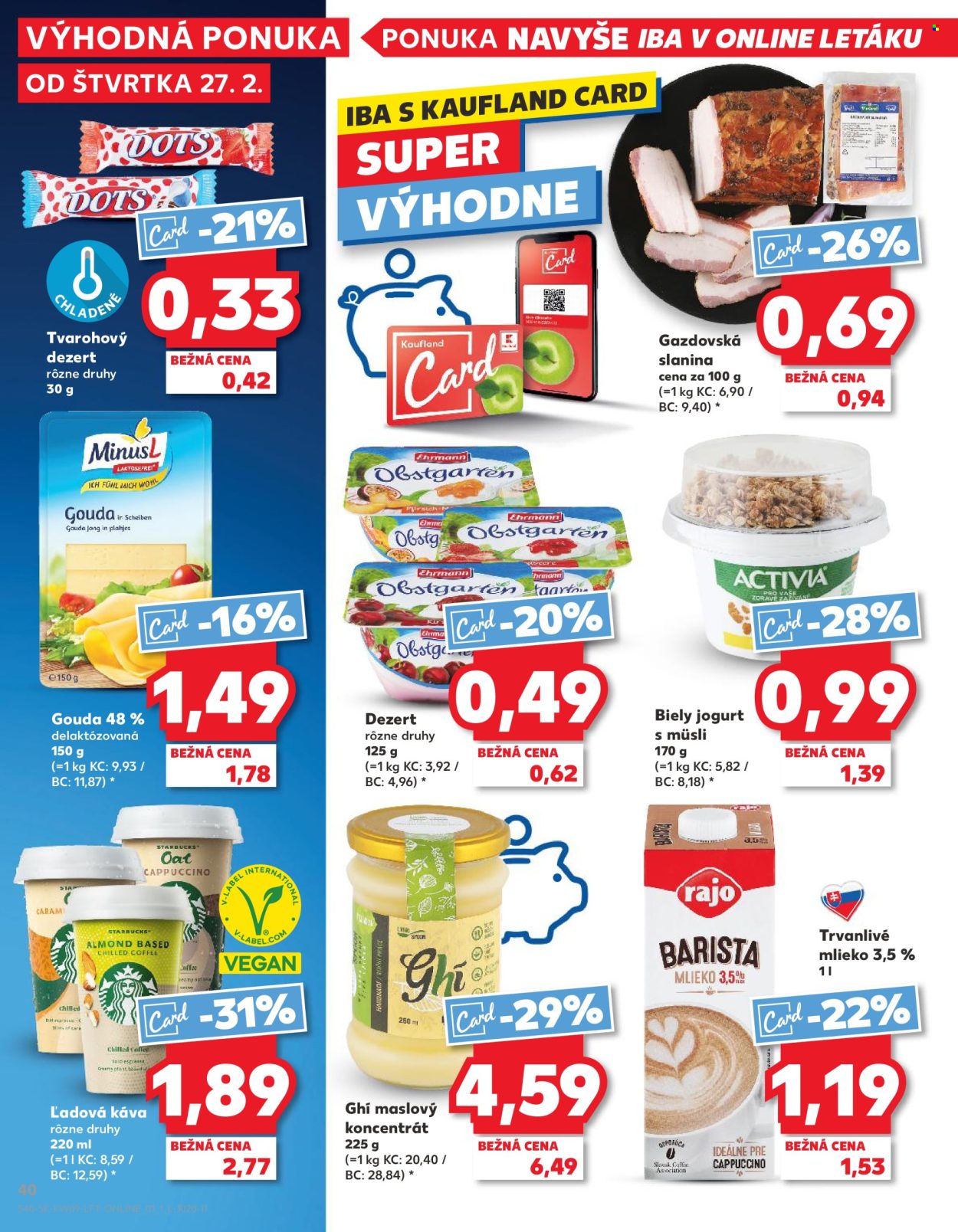 Leták Kaufland - 27.2.2025 - 5.3.2025. Strana 40