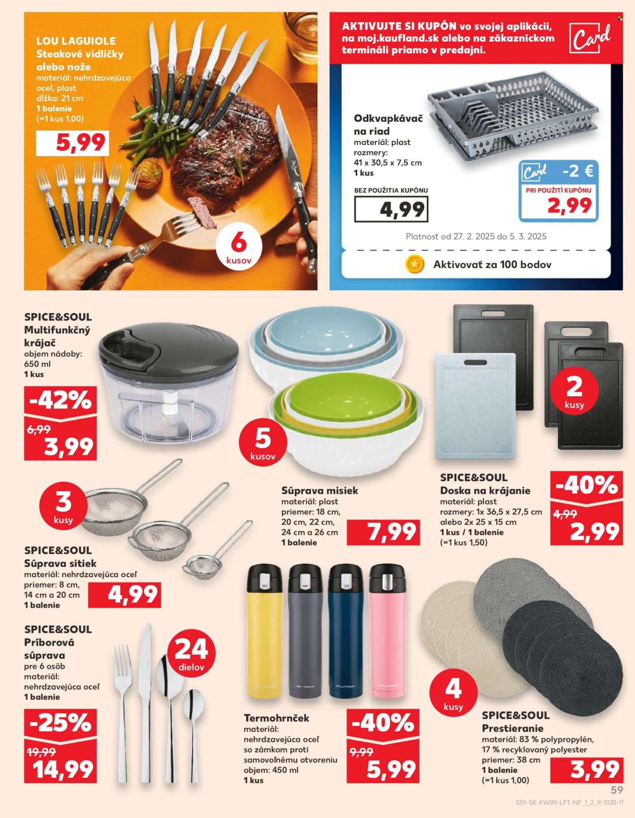 Leták Kaufland - 27.2.2025 - 5.3.2025. Strana 59