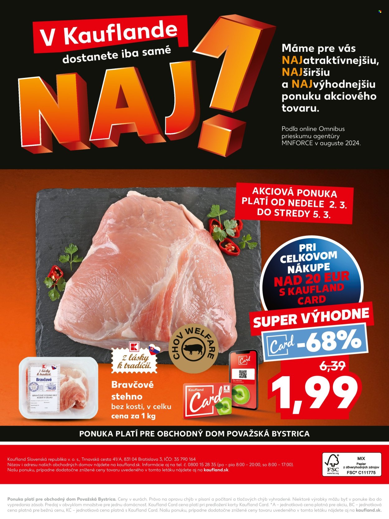 Leták Kaufland - 27.2.2025 - 5.3.2025. Strana 12