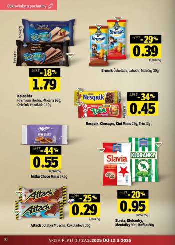thumbnail - Nesquik, Chocapic, Cini Minis 25g, Trix 17g