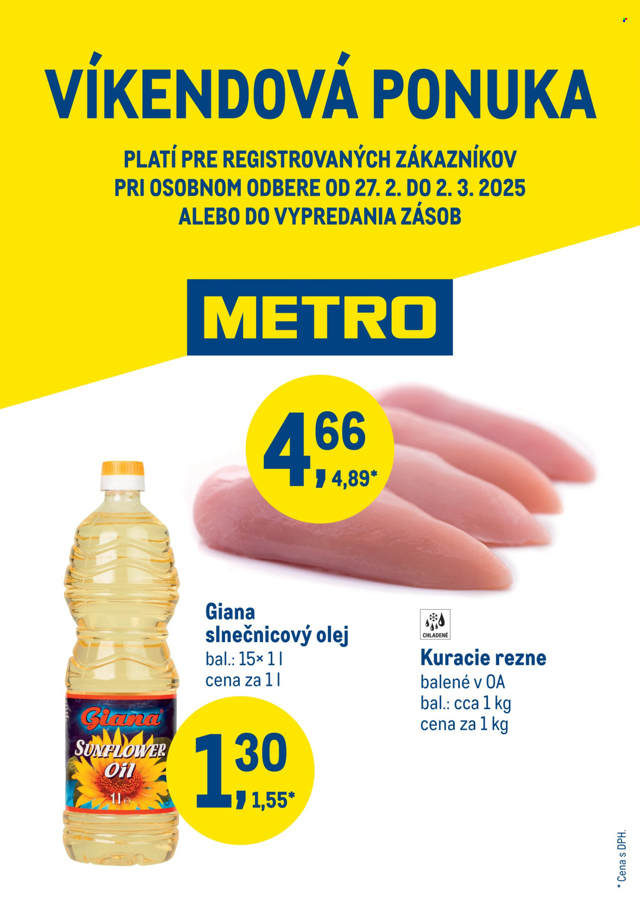 Leták Metro - 27.2.2025 - 2.3.2025. Strana 1