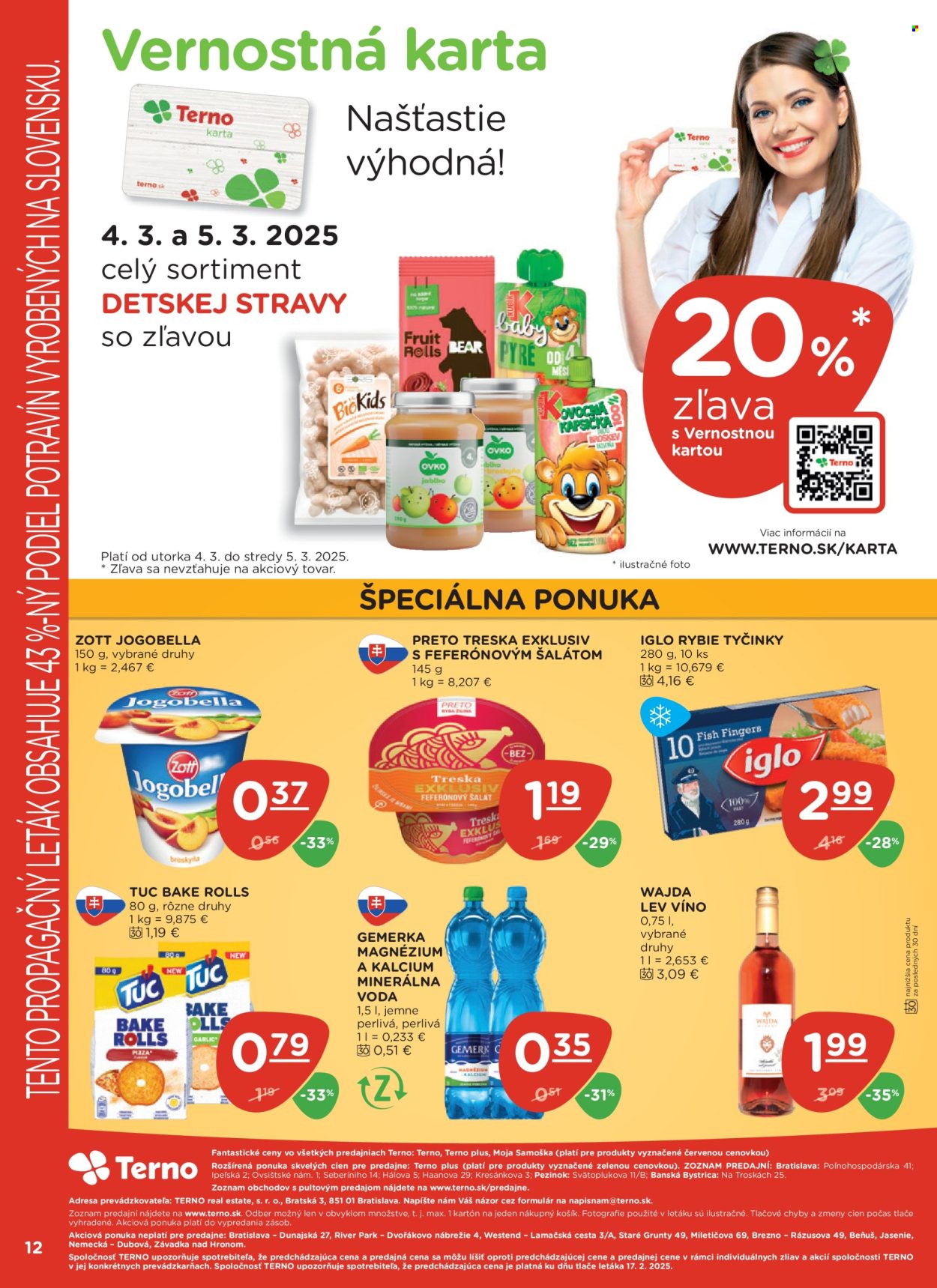 Leták Terno - 27.2.2025 - 5.3.2025. Strana 12