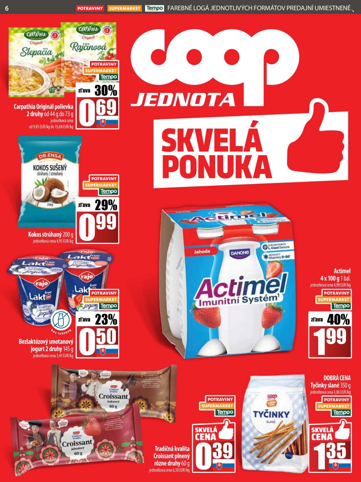 Leták COOP Jednota - 27.2.2025 - 5.3.2025. Strana 6