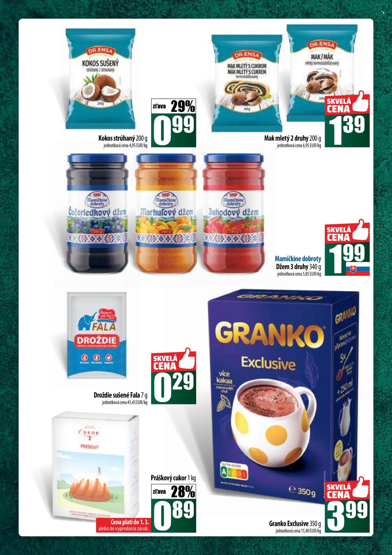 Leták COOP Jednota - 27.2.2025 - 5.3.2025. Strana 28