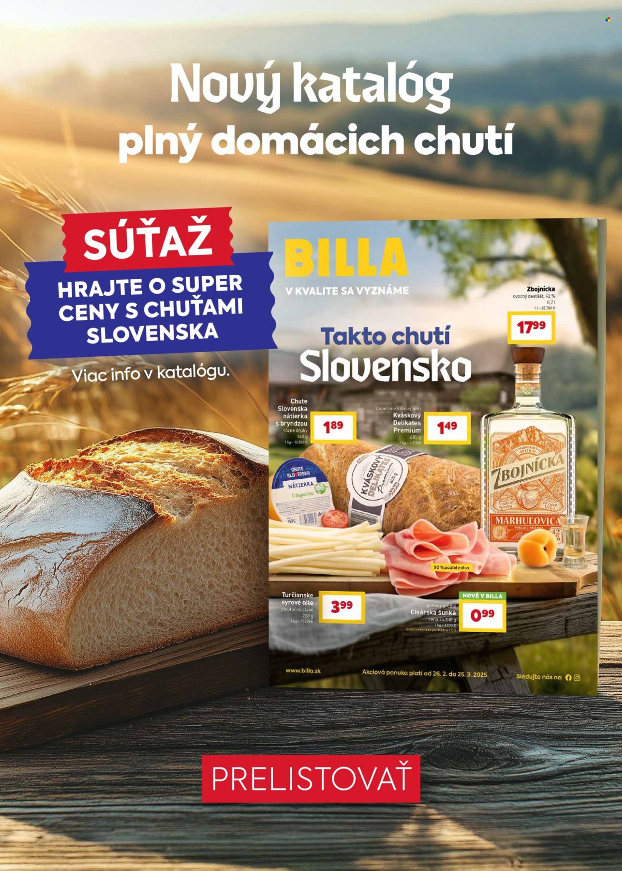 Leták Billa - 26.2.2025 - 4.3.2025. Strana 4