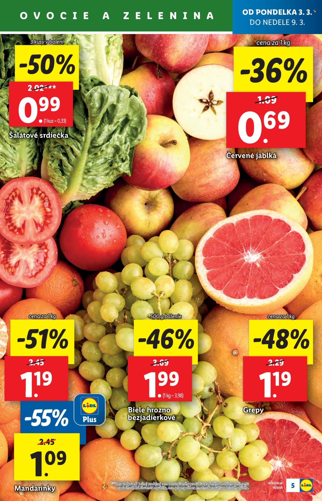 Leták Lidl - 3.3.2025 - 9.3.2025. Strana 5