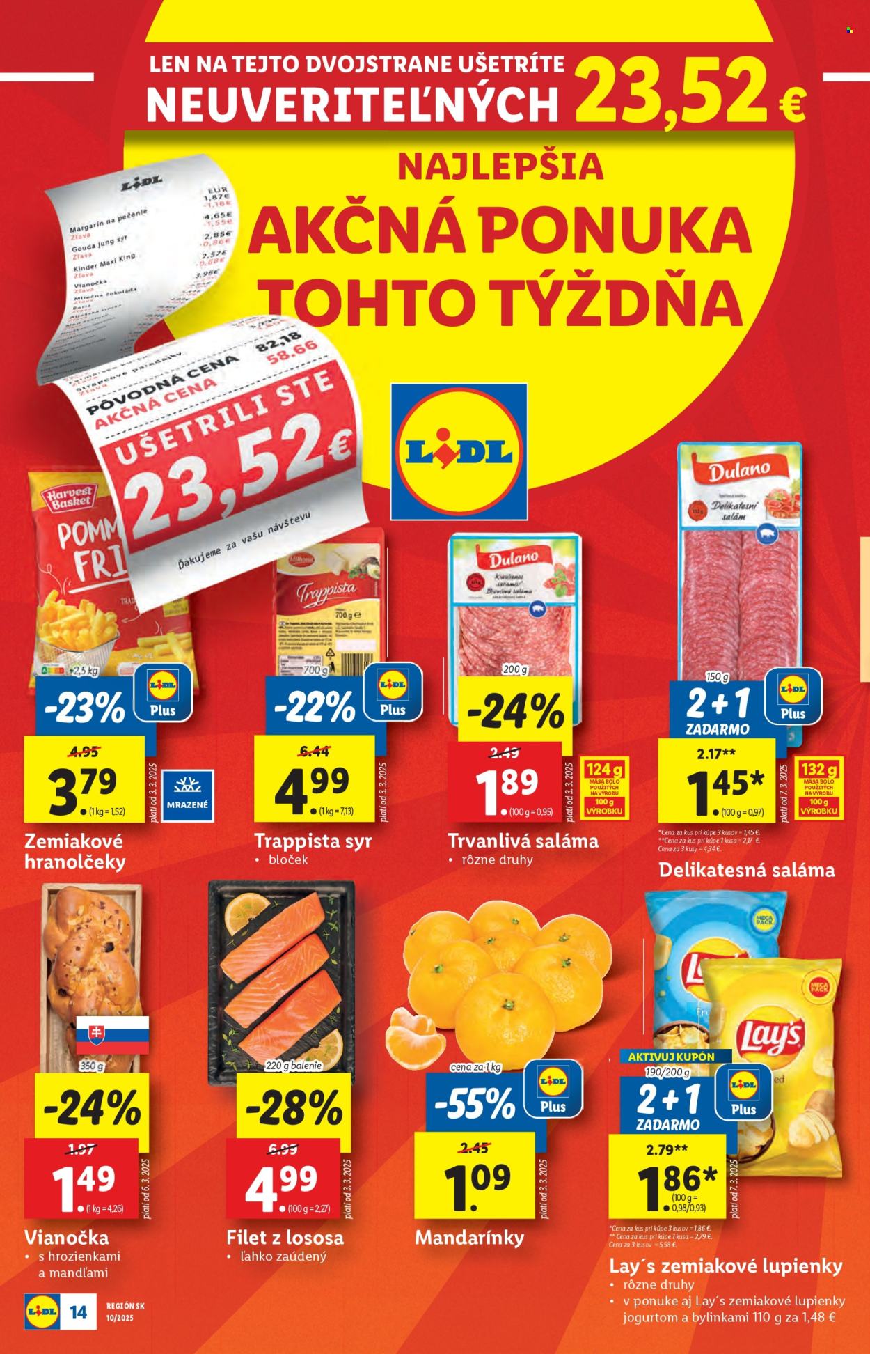 Leták Lidl - 3.3.2025 - 9.3.2025. Strana 14