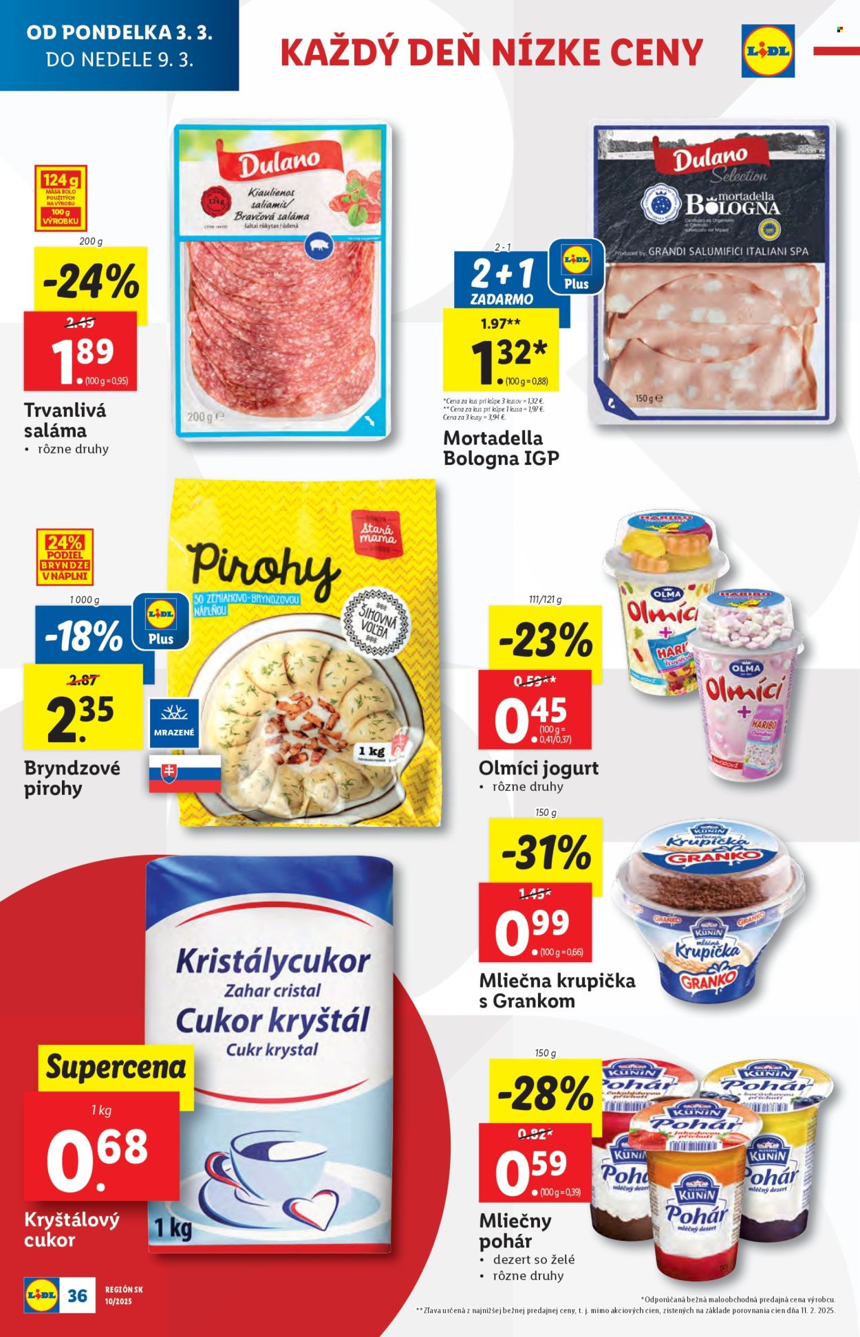 Leták Lidl - 3.3.2025 - 9.3.2025. Strana 38