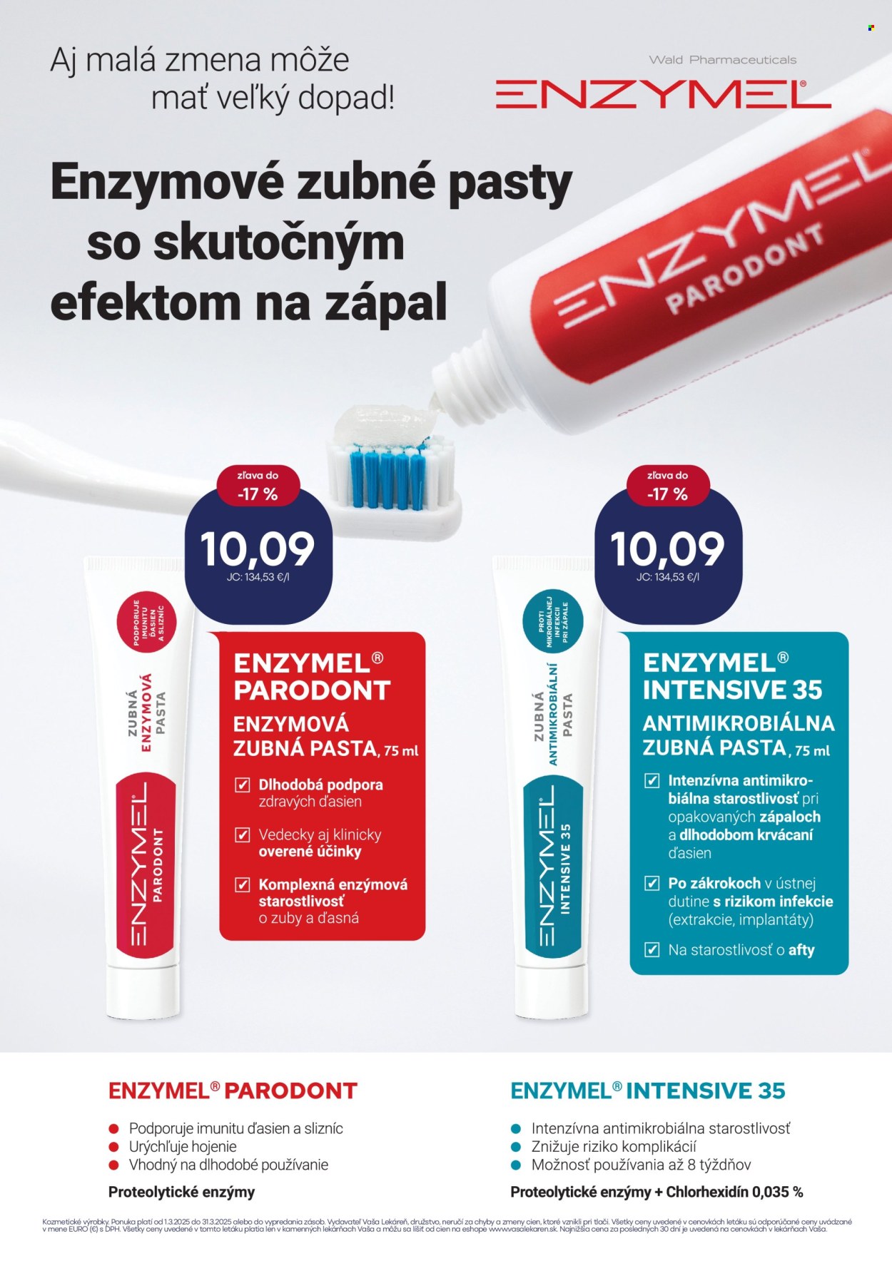 Leták Vaša lekáreň - 1.3.2025 - 31.3.2025. Strana 13
