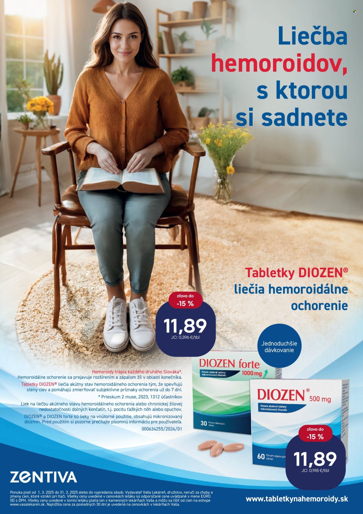 Leták Vaša lekáreň - 1.3.2025 - 31.3.2025. Strana 16