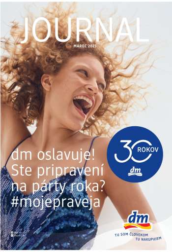 Leták dm drogerie - 1.3.2025 - 31.3.2025.