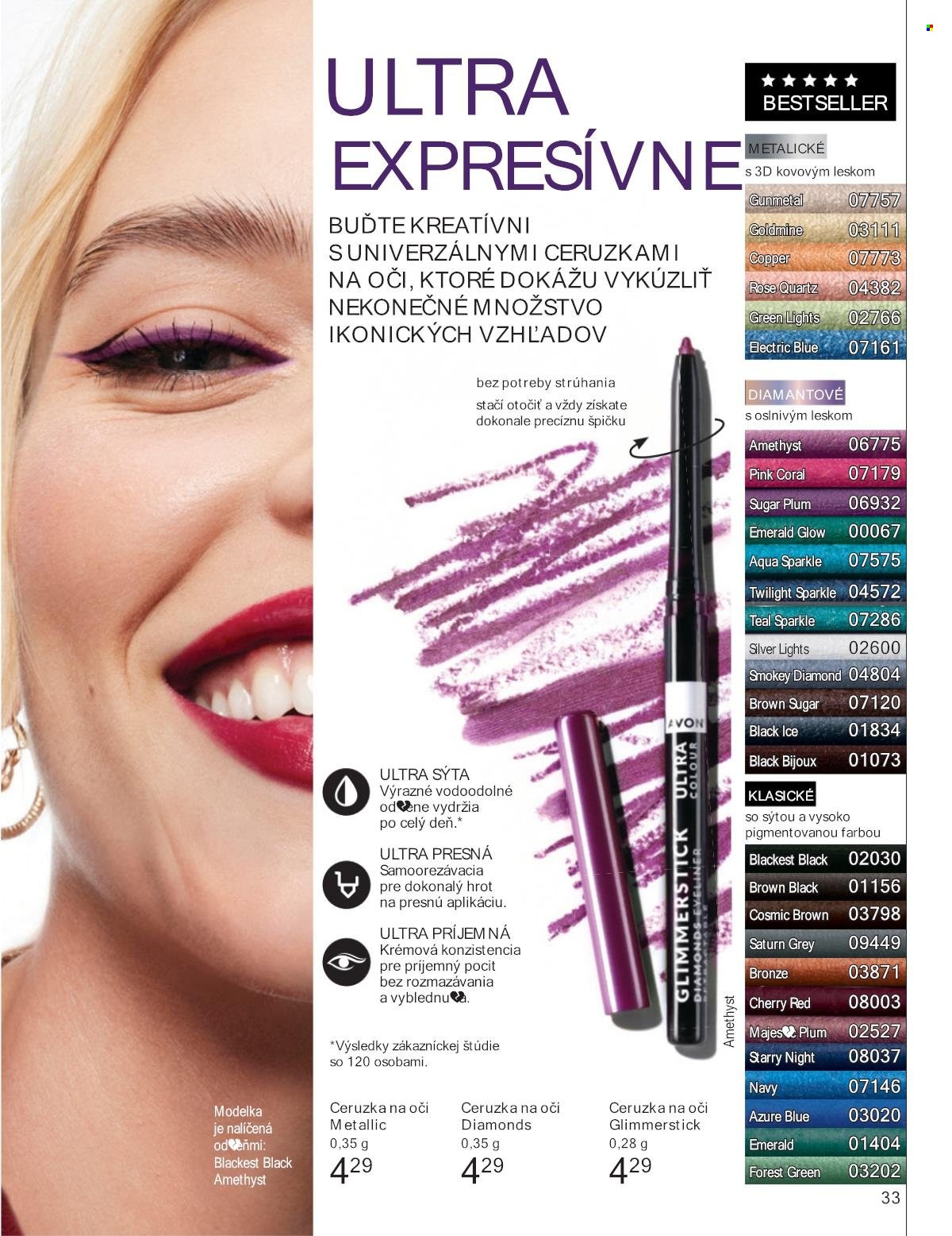 Leták Avon - 1.3.2025 - 31.3.2025. Strana 33