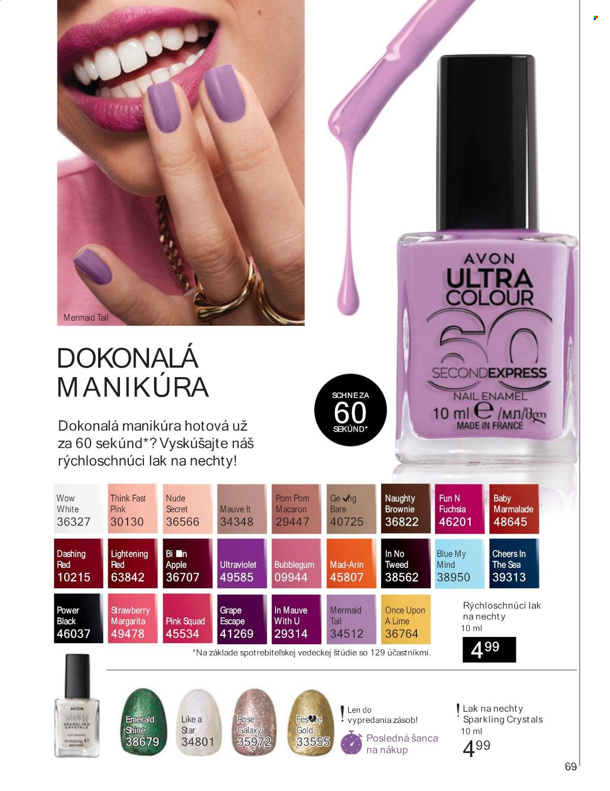 Leták Avon - 1.3.2025 - 31.3.2025. Strana 69
