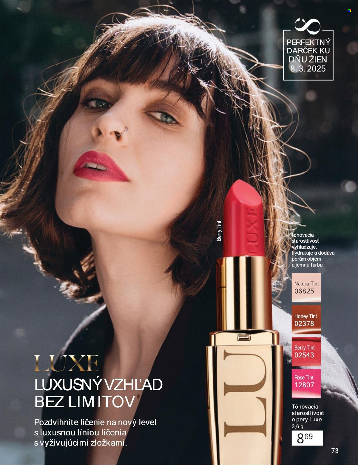 Leták Avon - 1.3.2025 - 31.3.2025. Strana 73