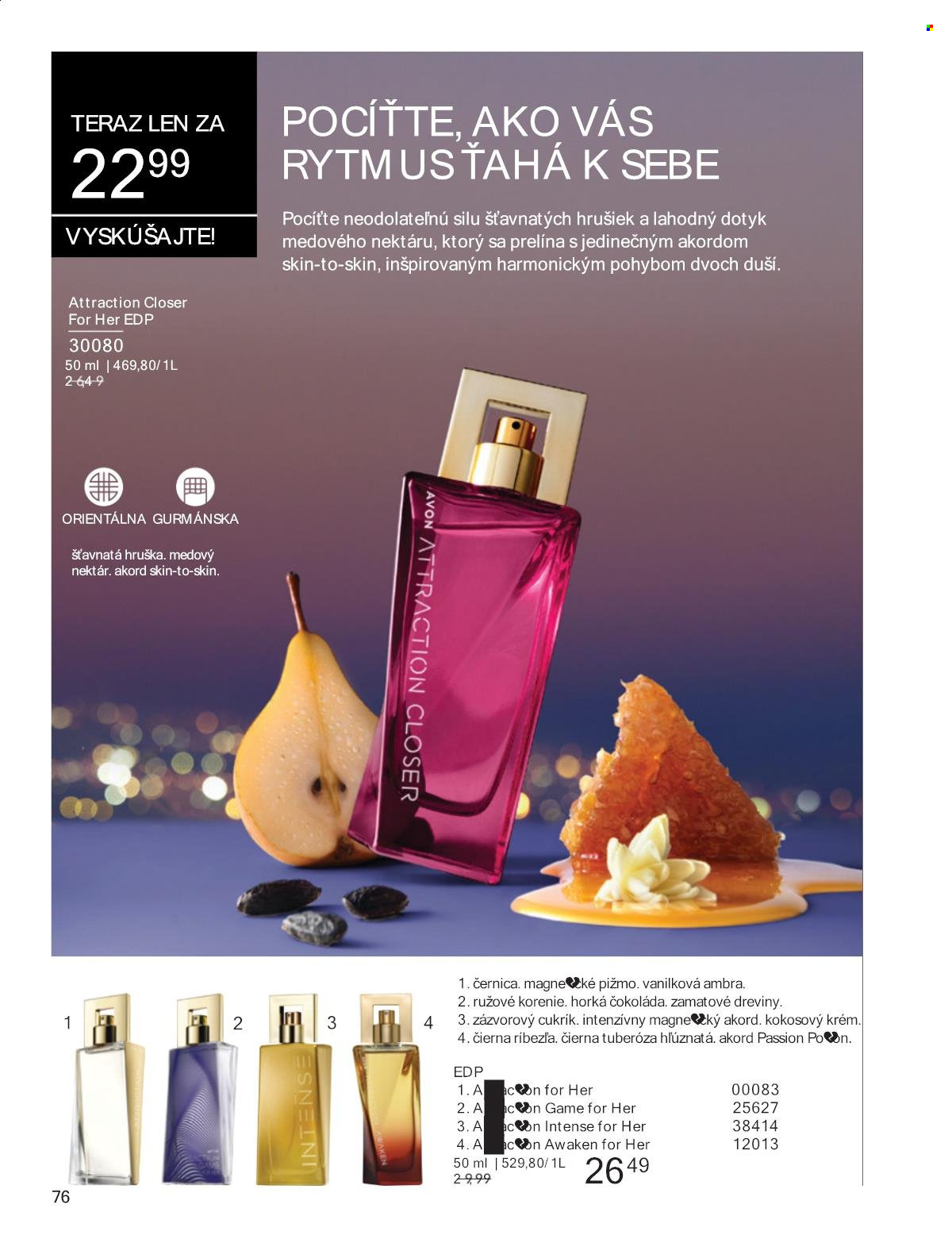 Leták Avon - 1.3.2025 - 31.3.2025. Strana 76