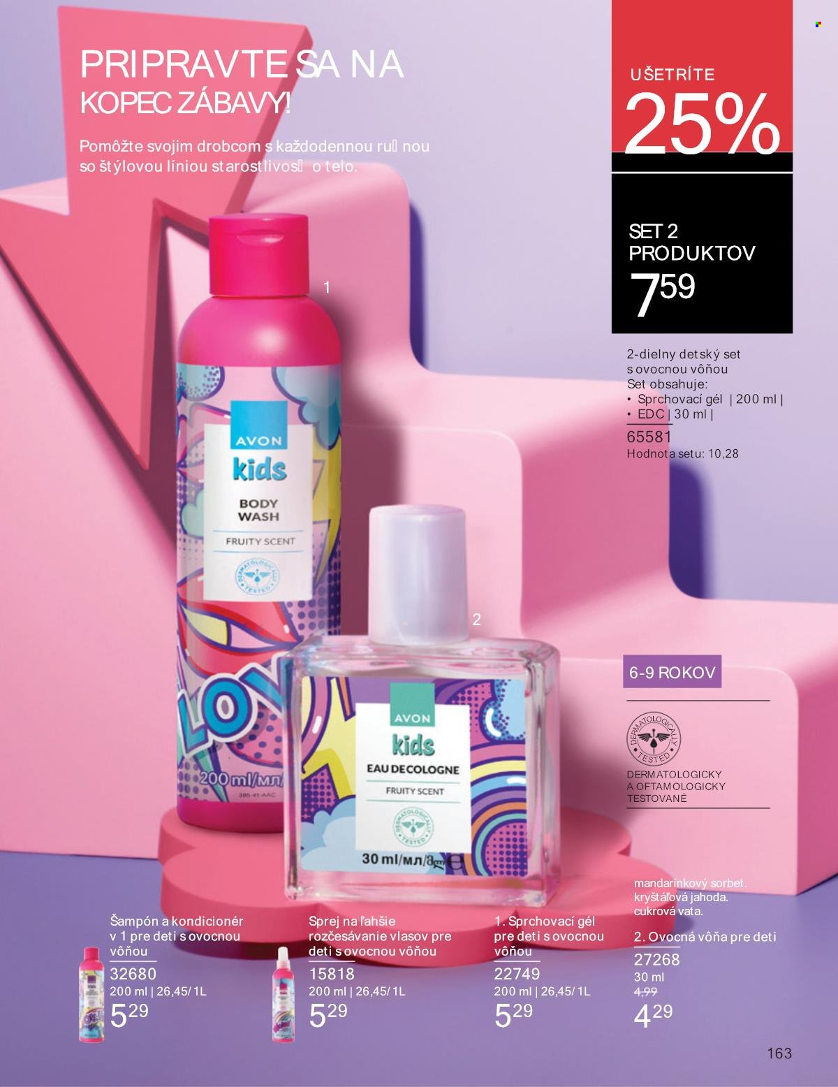Leták Avon - 1.3.2025 - 31.3.2025. Strana 163