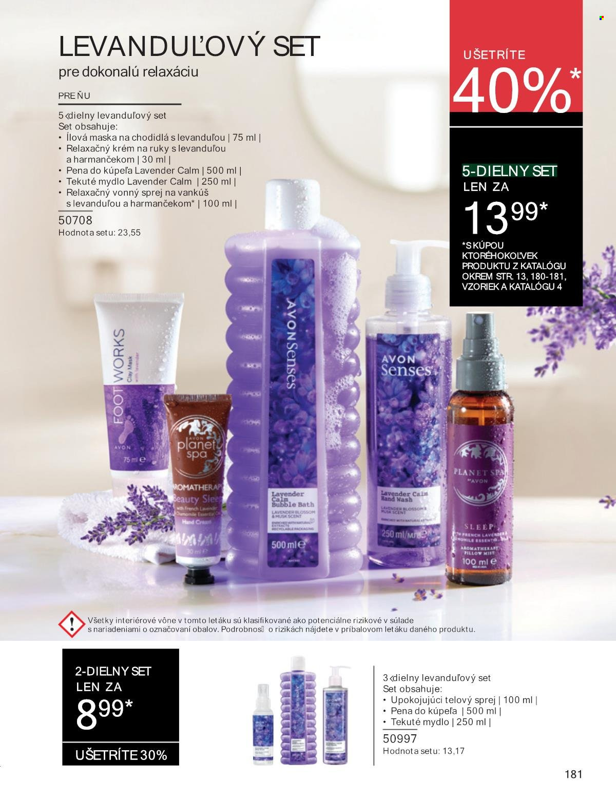 Leták Avon - 1.3.2025 - 31.3.2025. Strana 181