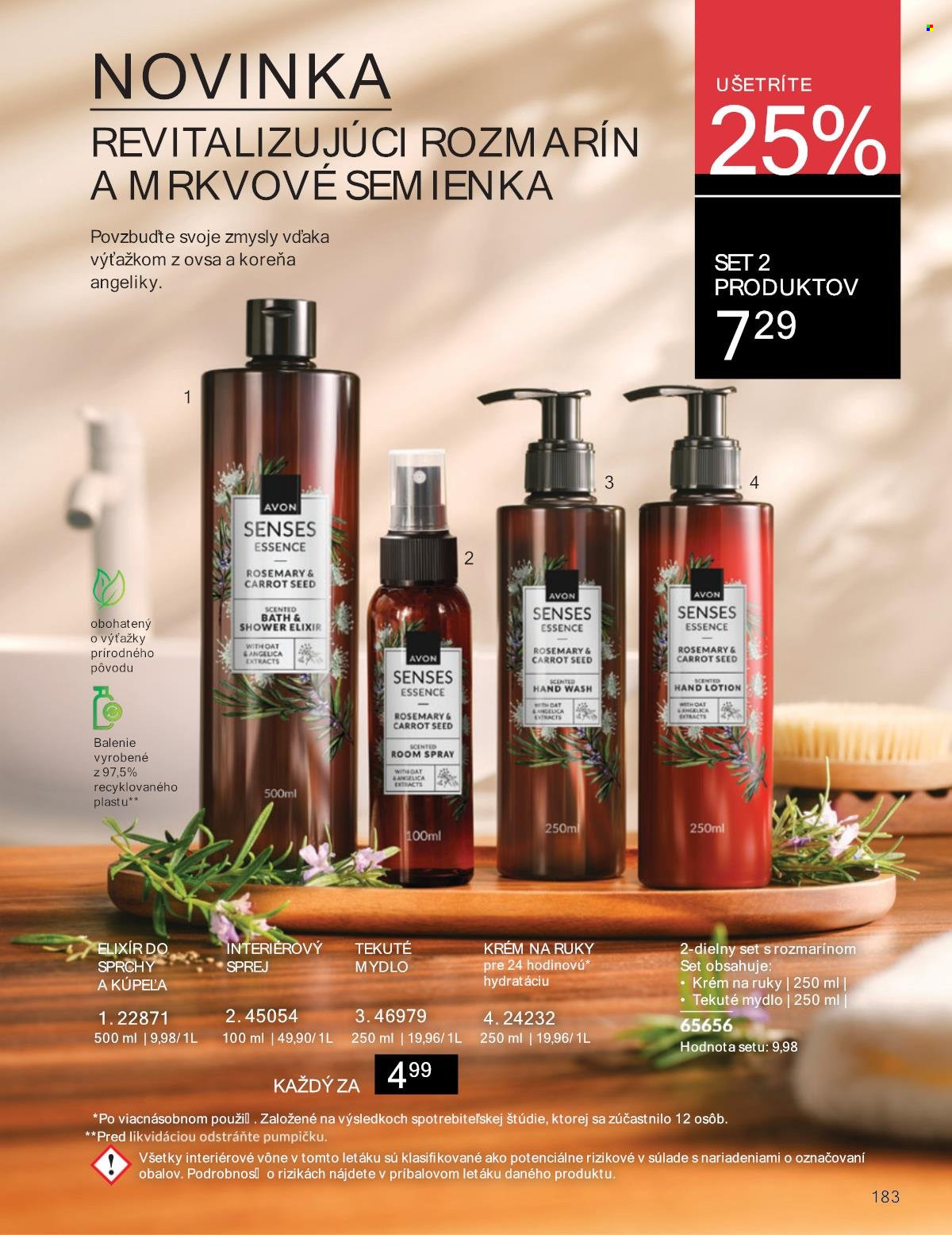 Leták Avon - 1.3.2025 - 31.3.2025. Strana 183