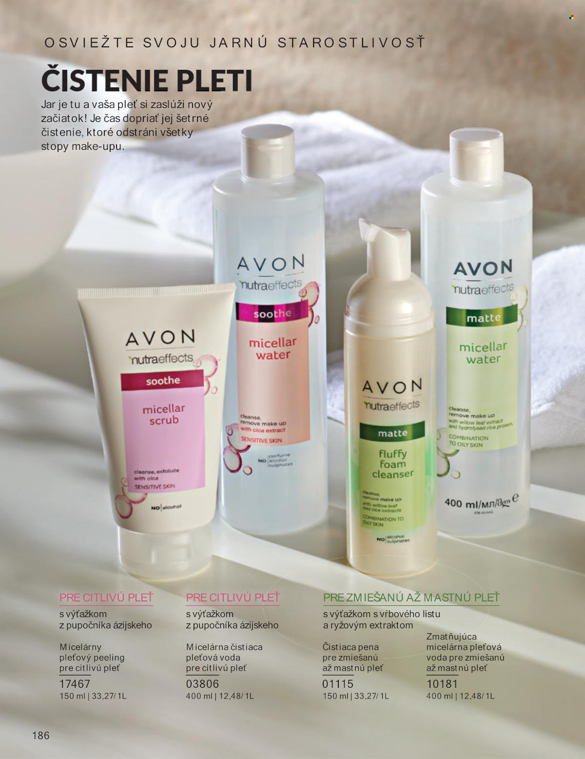 Leták Avon - 1.3.2025 - 31.3.2025. Strana 186