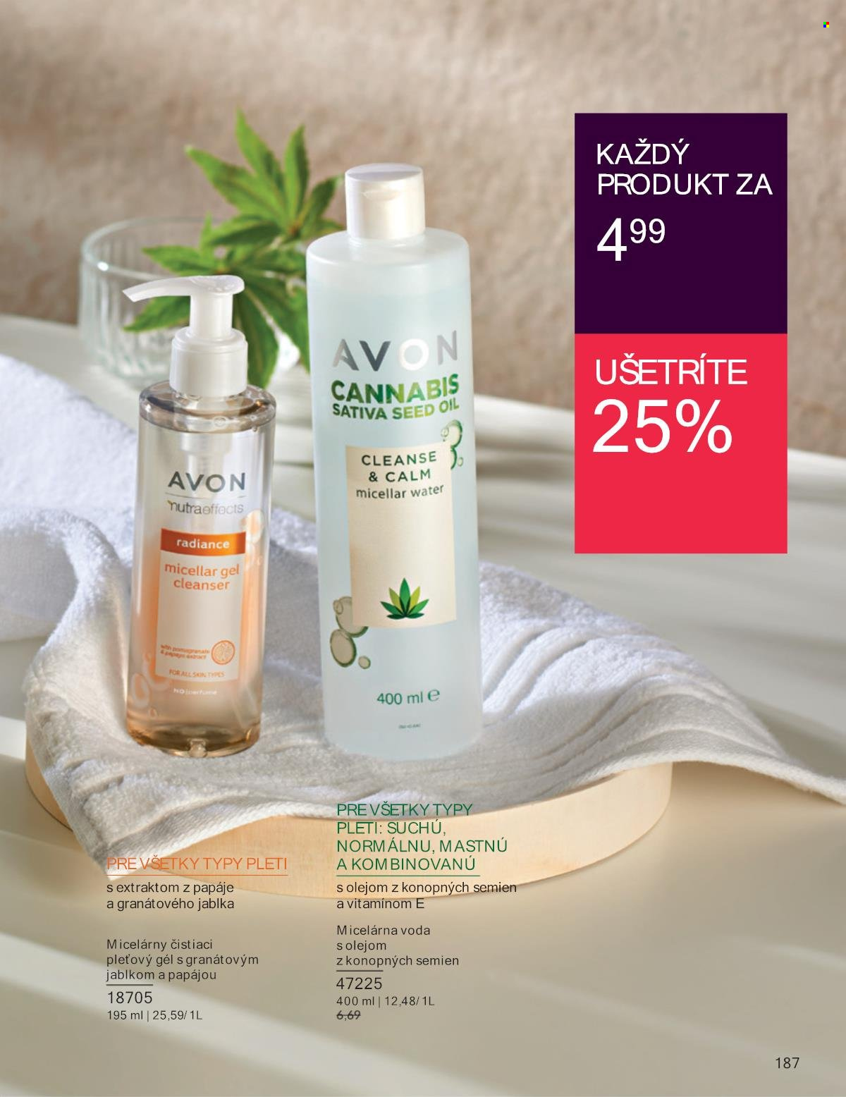Leták Avon - 1.3.2025 - 31.3.2025. Strana 187