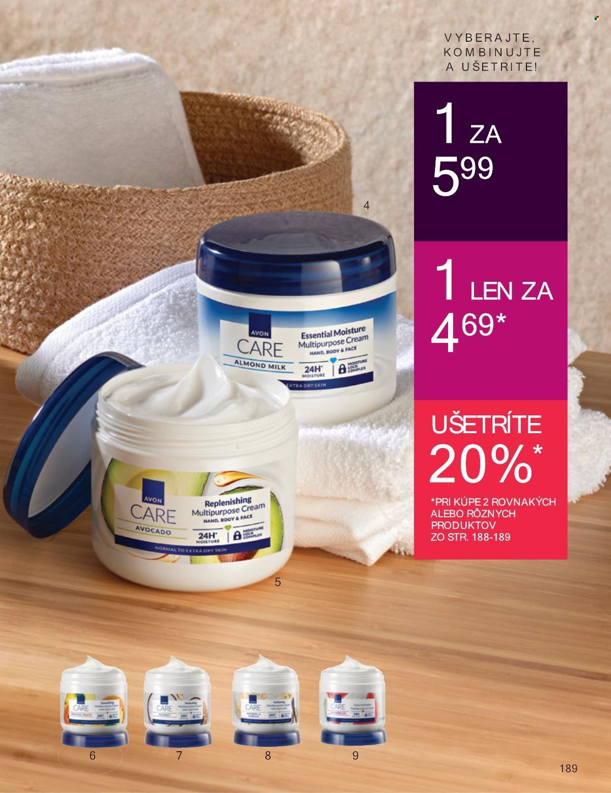 Leták Avon - 1.3.2025 - 31.3.2025. Strana 189