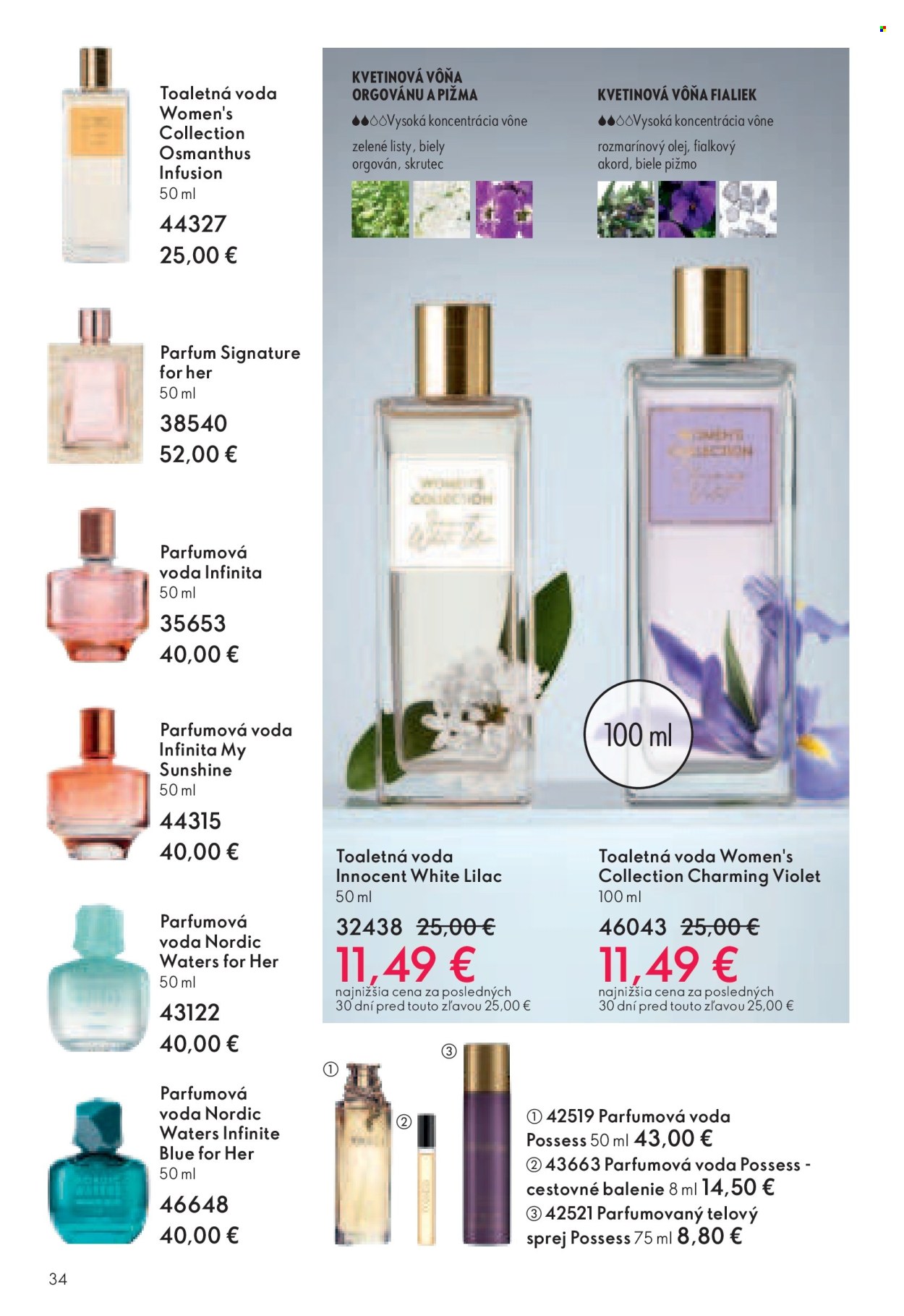 Leták Oriflame - 23.3.2025 - 12.4.2025. Strana 34