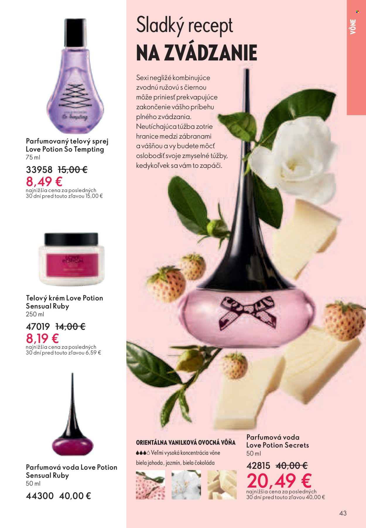 Leták Oriflame - 23.3.2025 - 12.4.2025. Strana 43