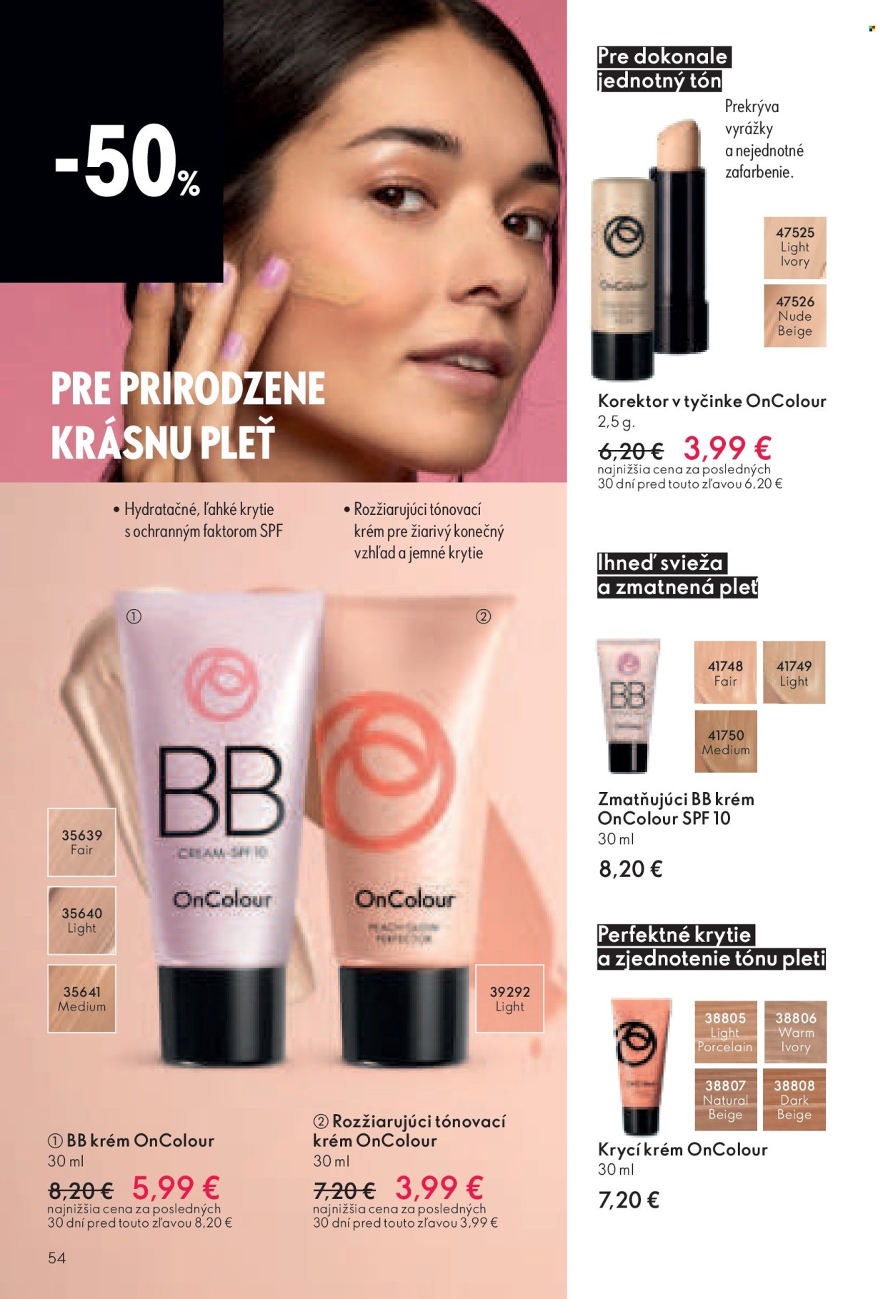 Leták Oriflame - 23.3.2025 - 12.4.2025. Strana 54