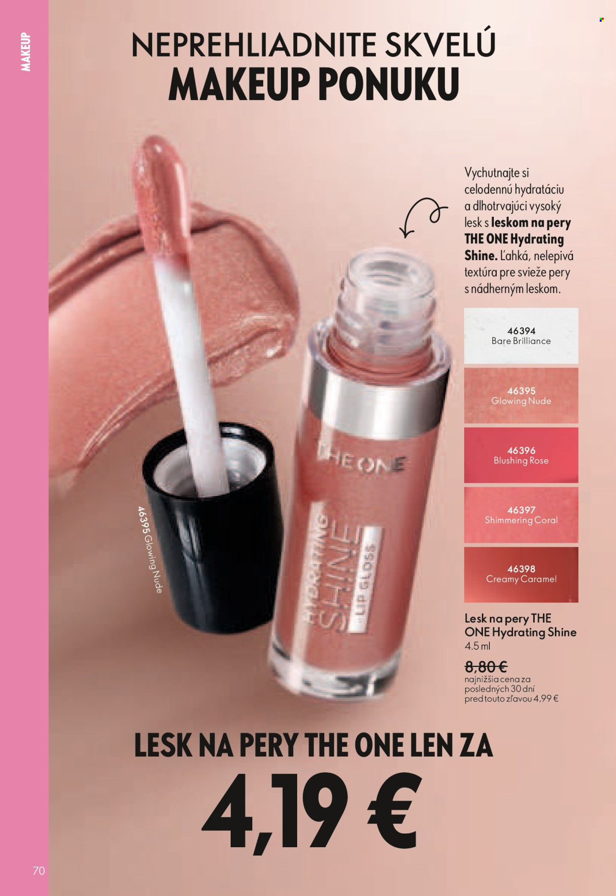 Leták Oriflame - 23.3.2025 - 12.4.2025. Strana 70