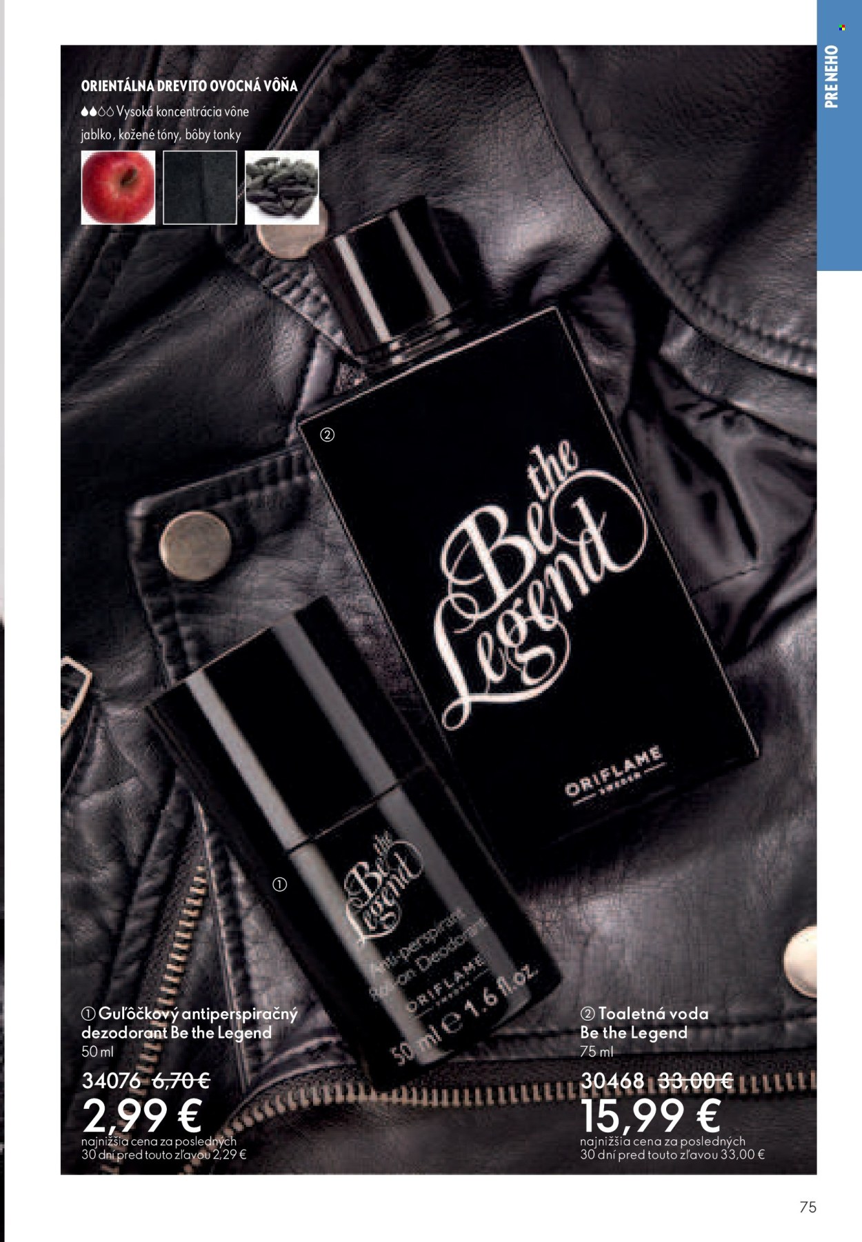 Leták Oriflame - 23.3.2025 - 12.4.2025. Strana 75